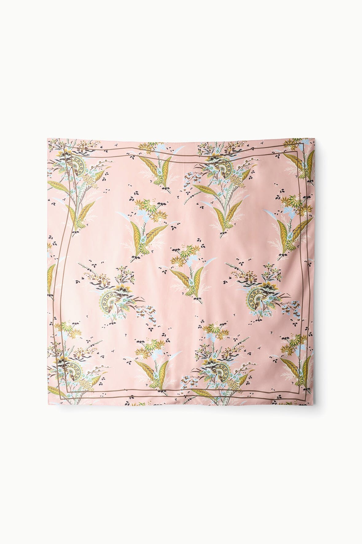 Cecile Silk Scarf | Tapestry Rose — 4