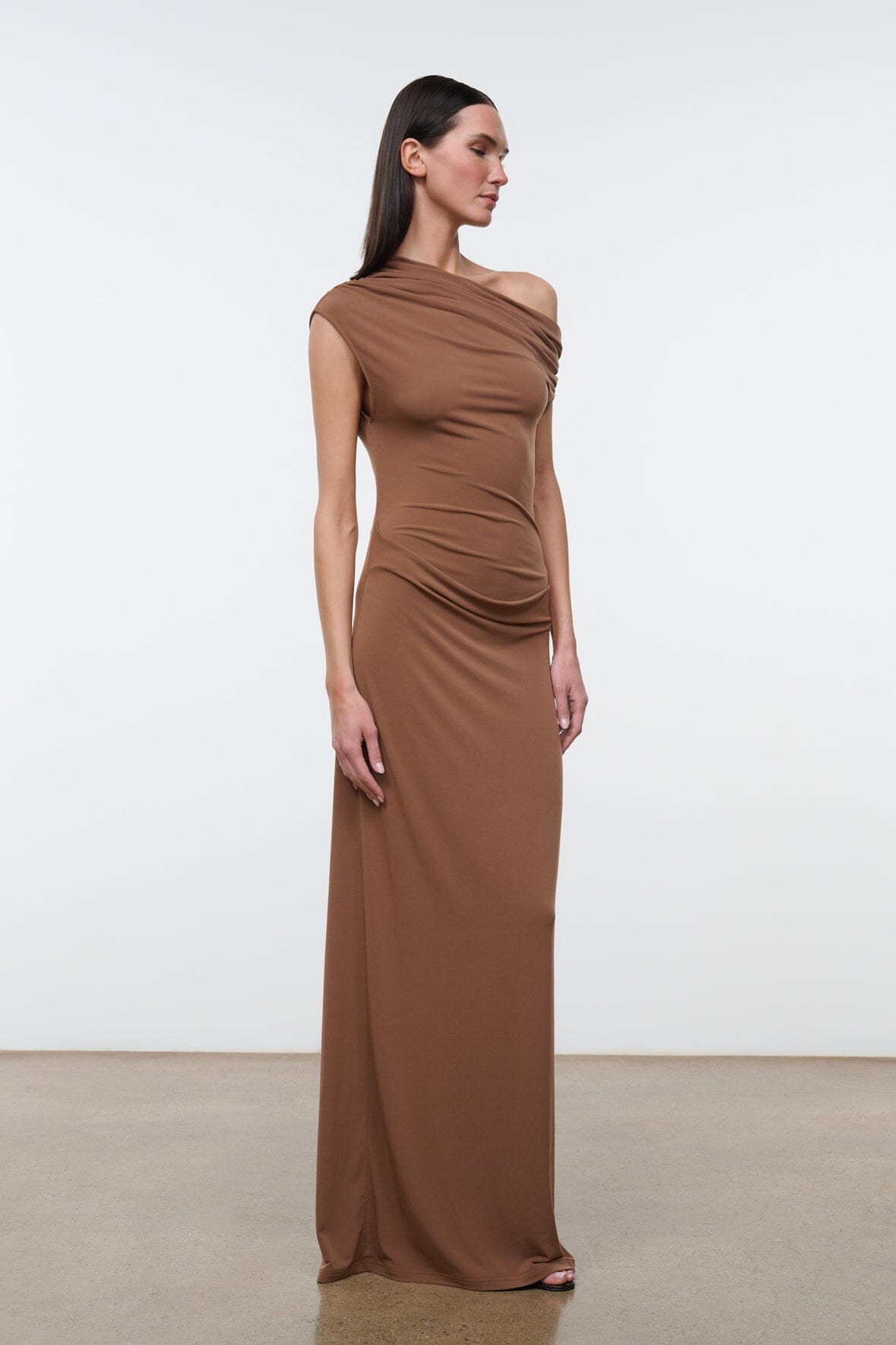 Felicity Dress | Cigar — 4