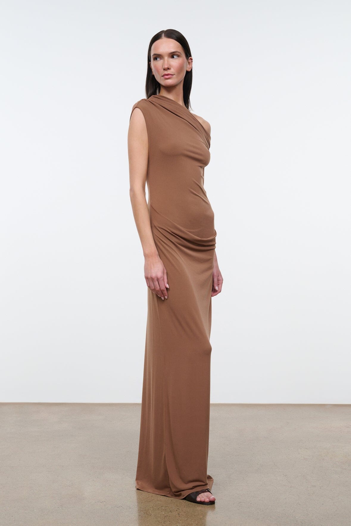Felicity Dress | Cigar — 3