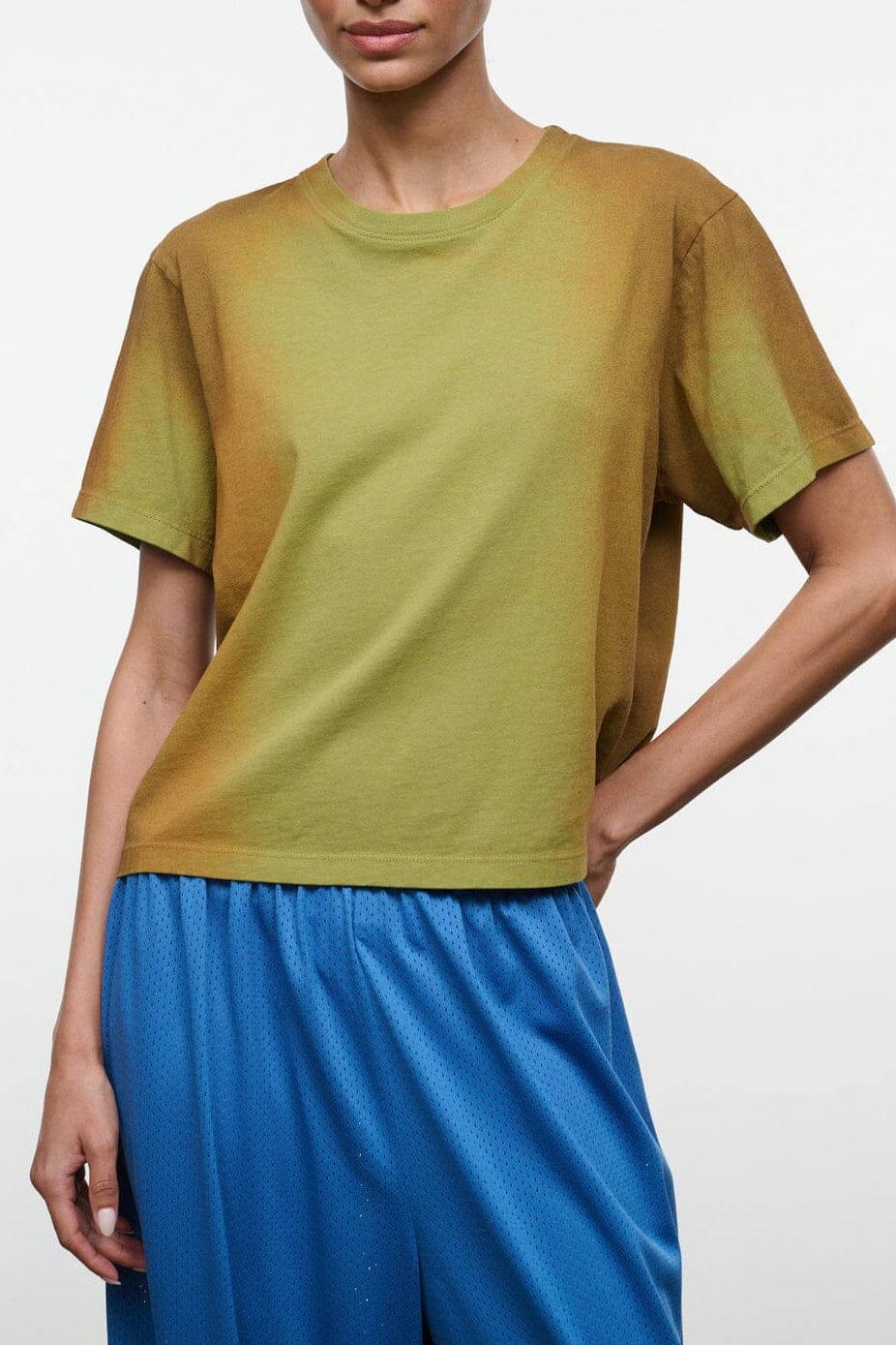 Form Tee | Faded Moss — 1