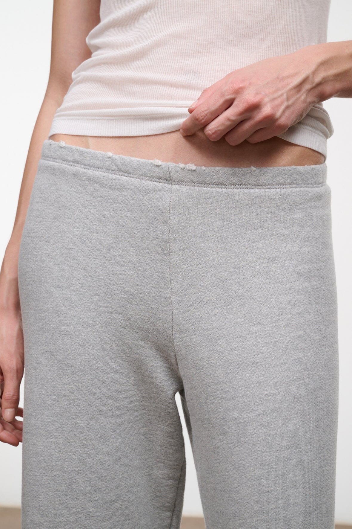 Stroll Terry Pant | Heather Grey — 5