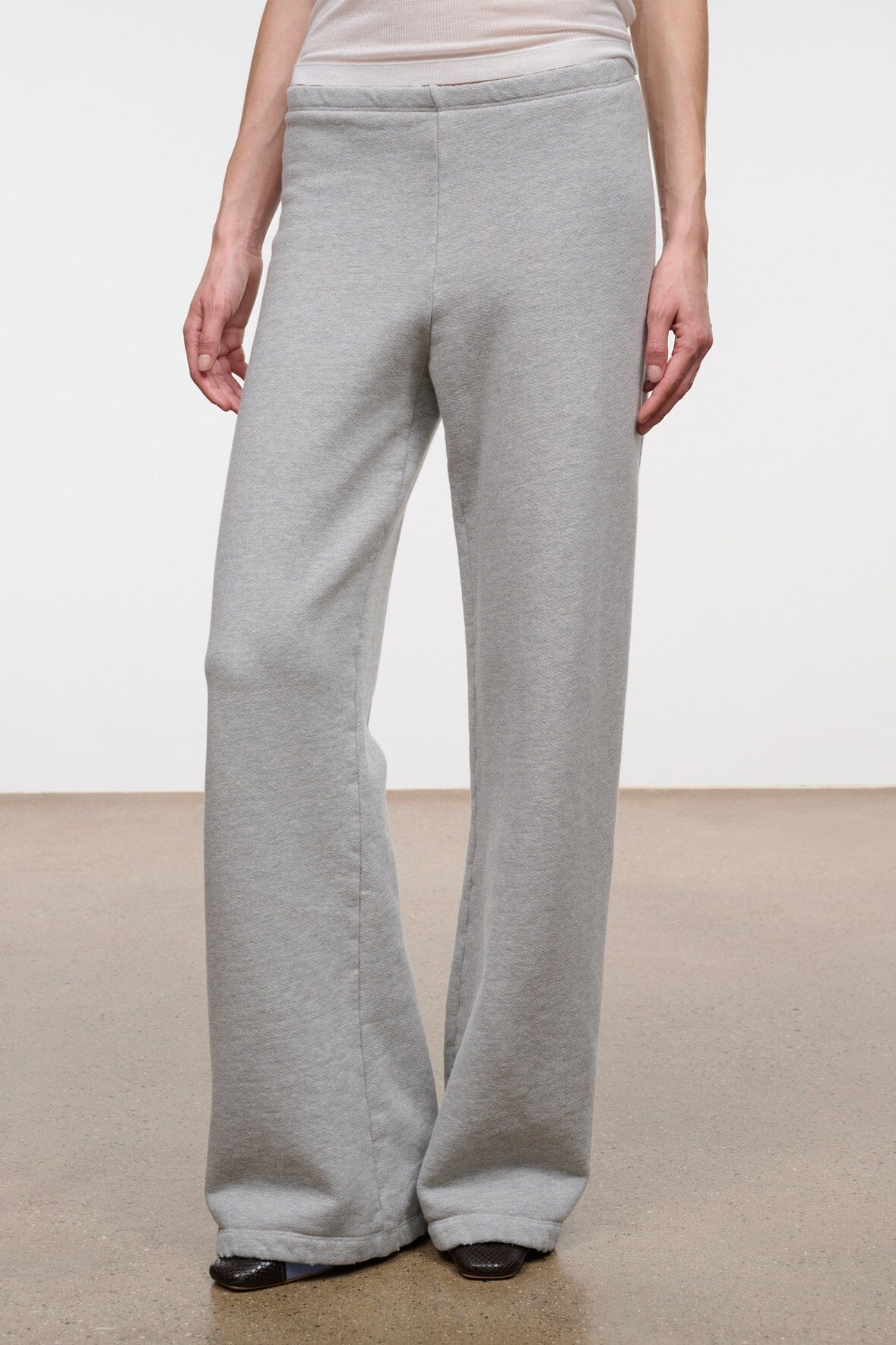 Stroll Terry Pant | Heather Grey — 2