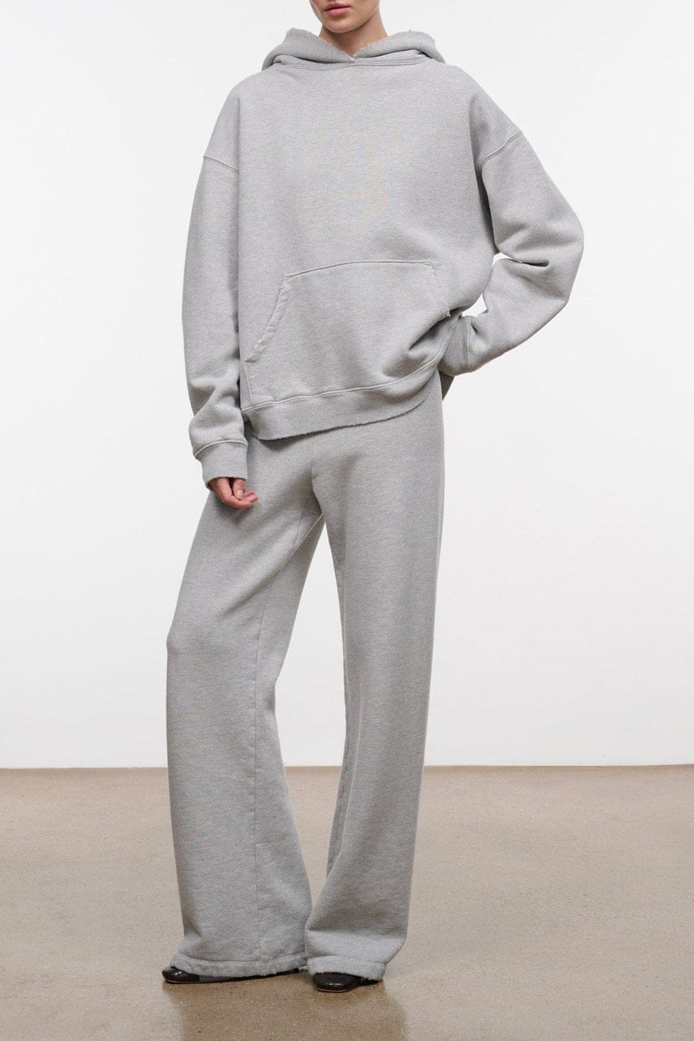 Stroll Terry Pant | Heather Grey — 1