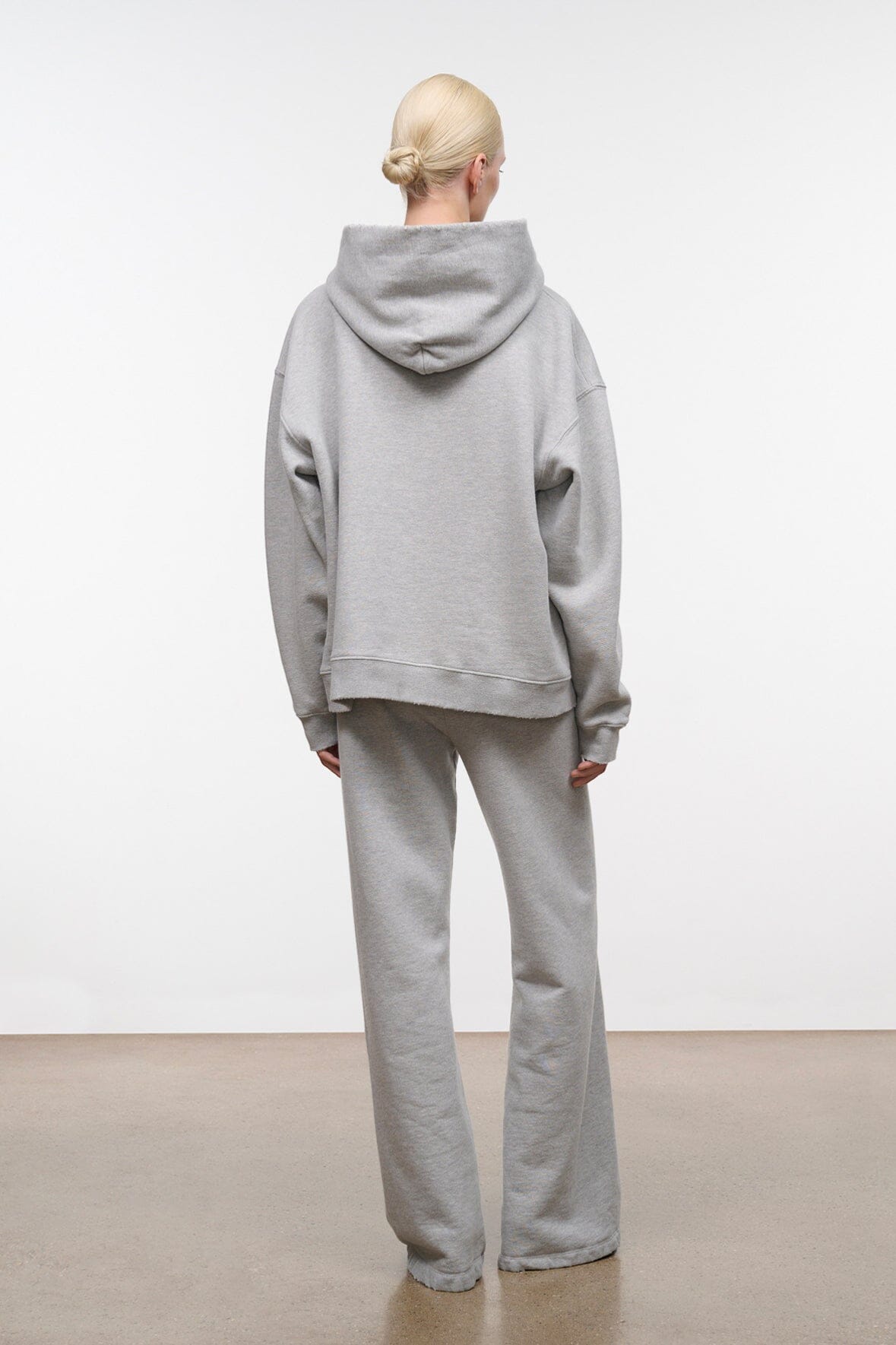 Lounge Terry Hoodie | Heather Grey — 7