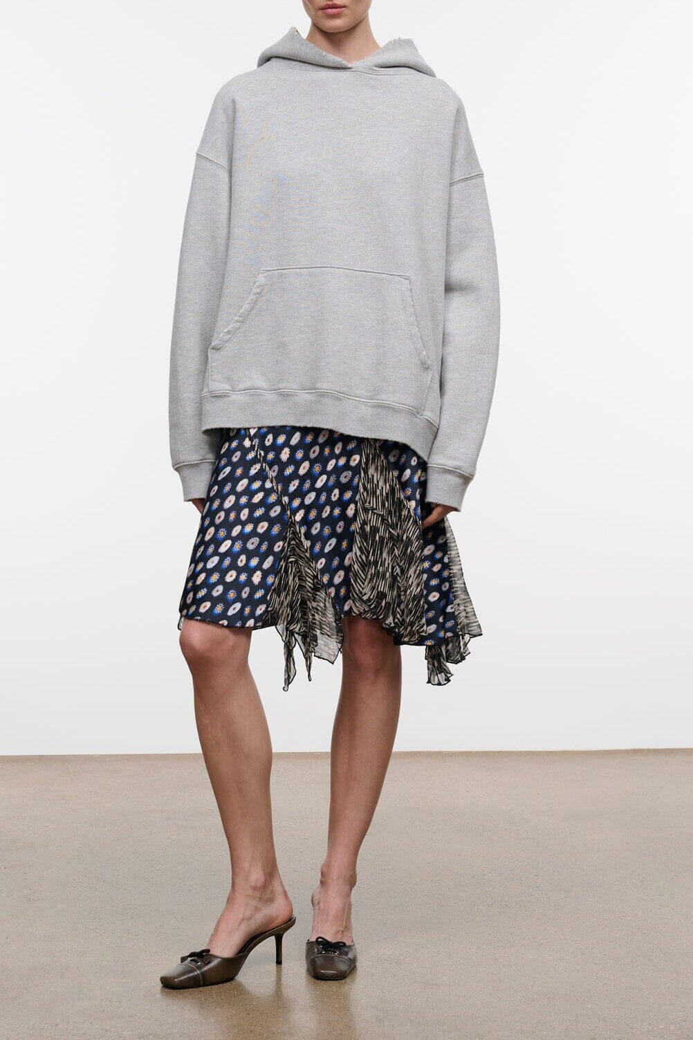 Lounge Terry Hoodie | Heather Grey — 1