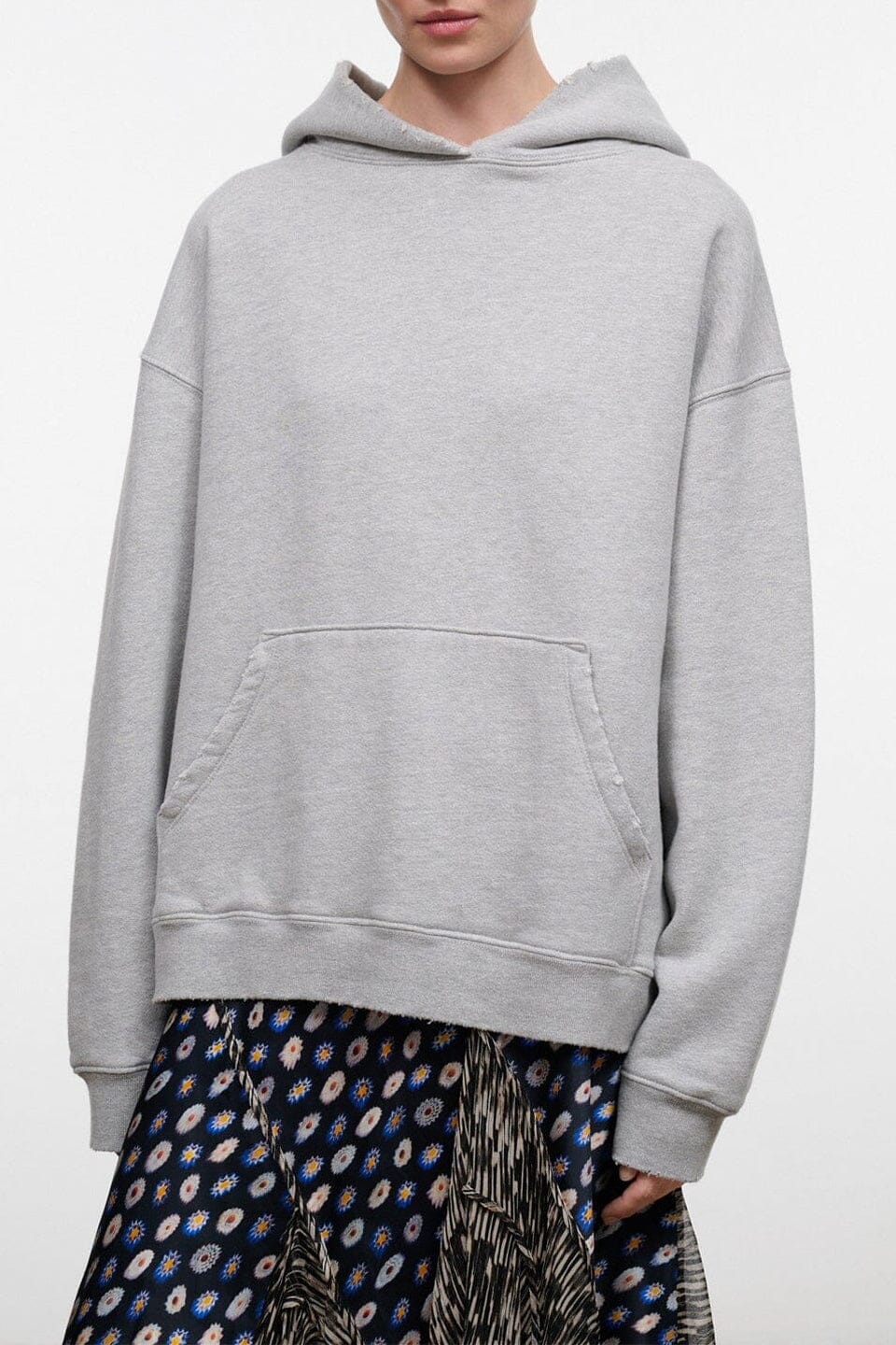 Lounge Terry Hoodie | Heather Grey — 1