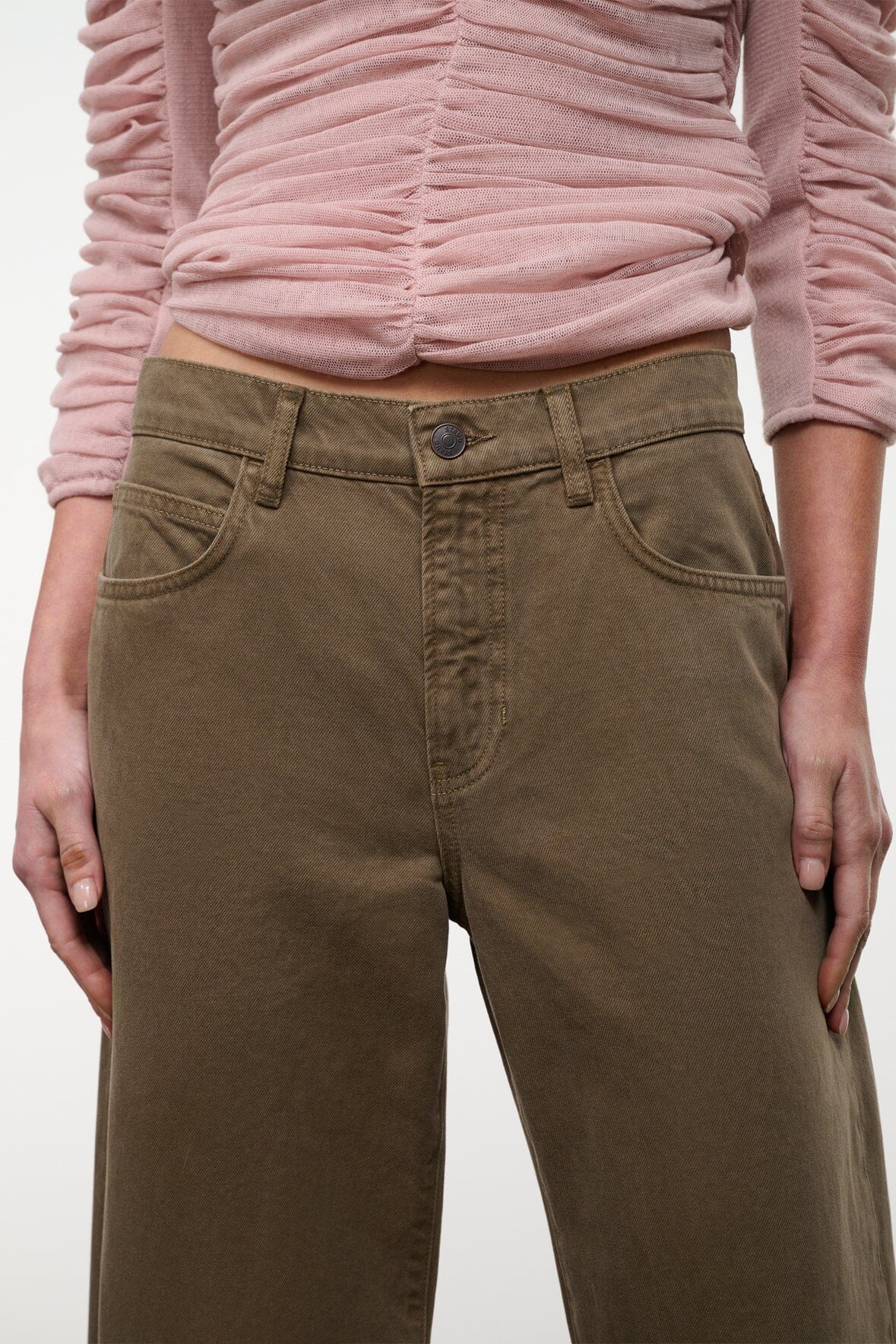 Gus Relaxed Jean | Greige — 2