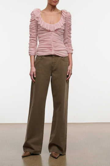 Gus Relaxed Jean | Greige — 1