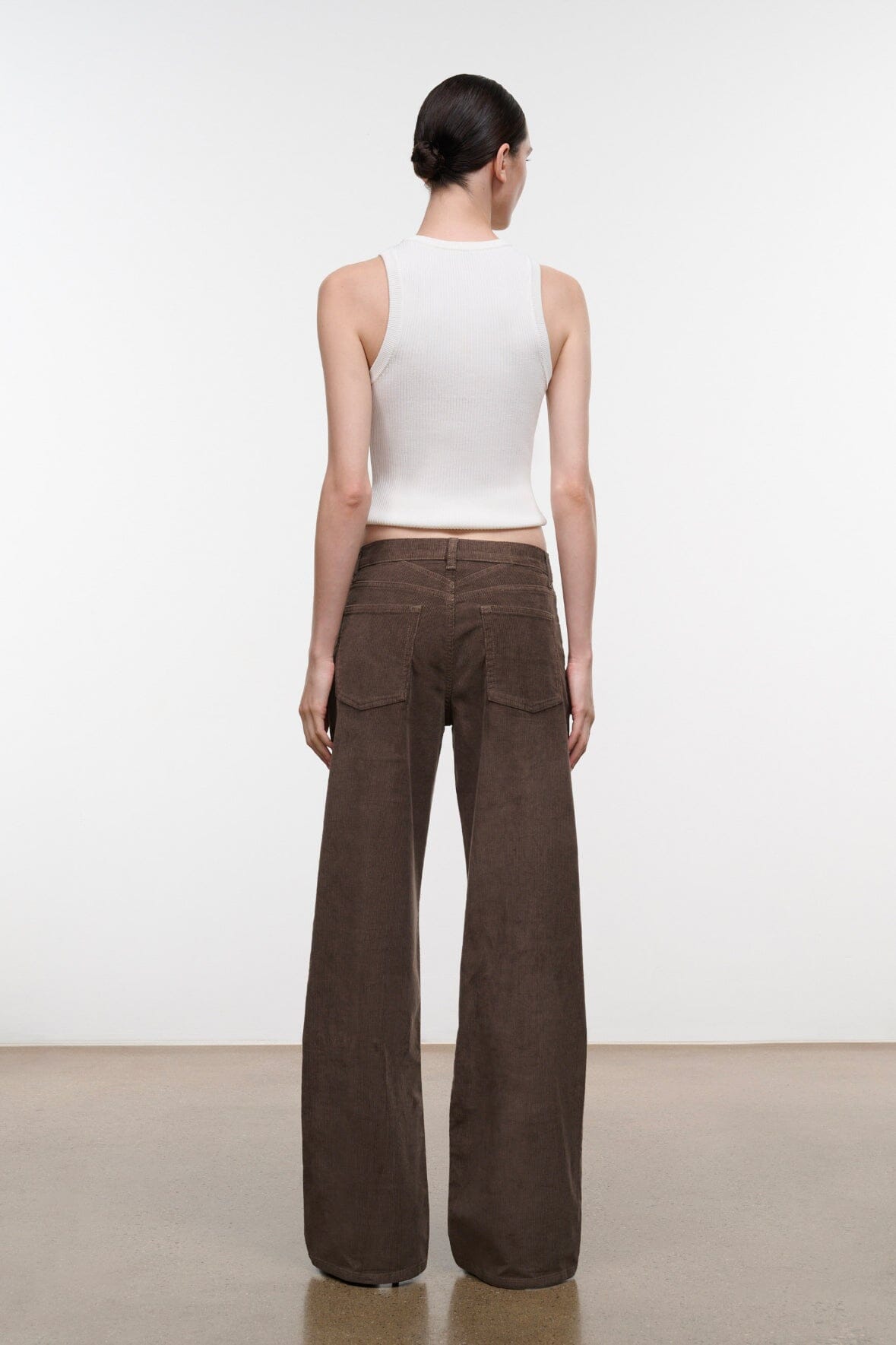 Gus Relaxed Jean | Oyster Corduroy — 4