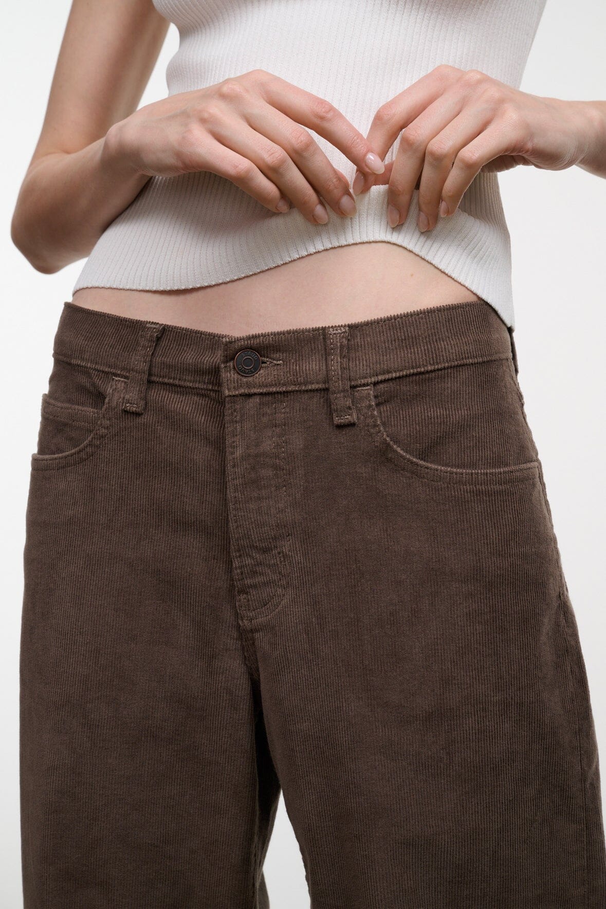 Gus Relaxed Jean | Oyster Corduroy — 3