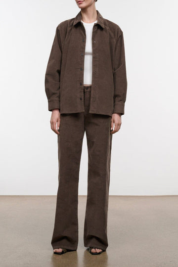 Gus Relaxed Jean | Oyster Corduroy — 1
