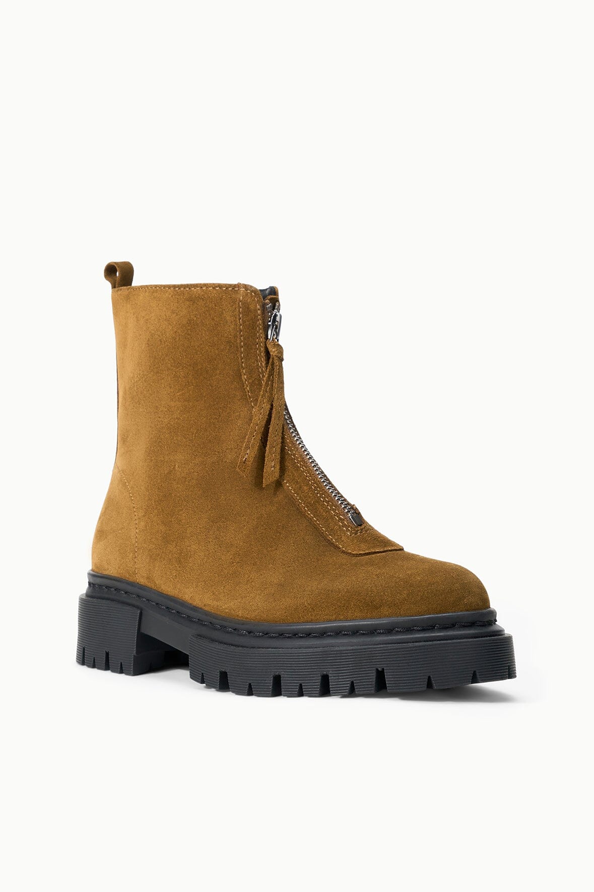 Miles Zip Ankle Boot | Cigar — 2