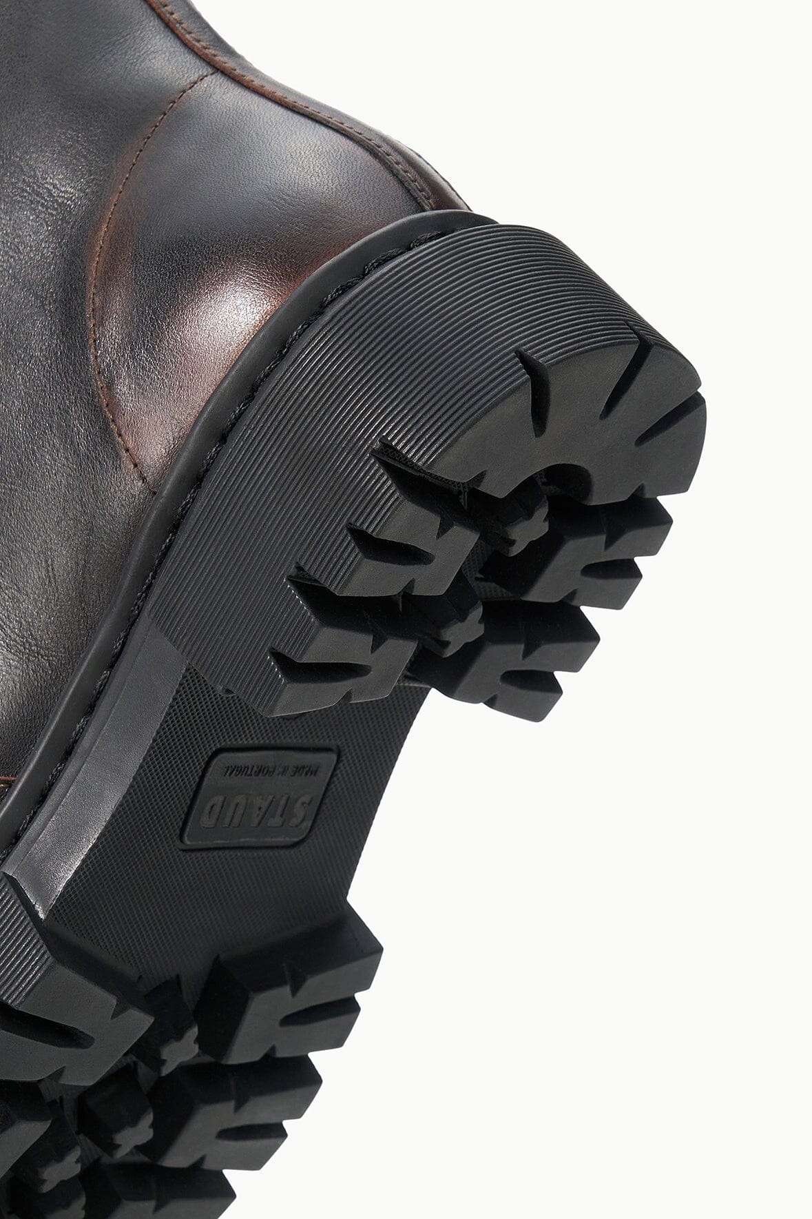 Miles Zip Ankle Boot | Espresso Distressed — 8