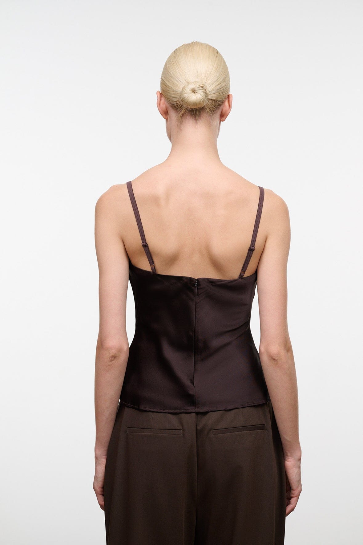 Evangeline Silk Top | Earth — 3