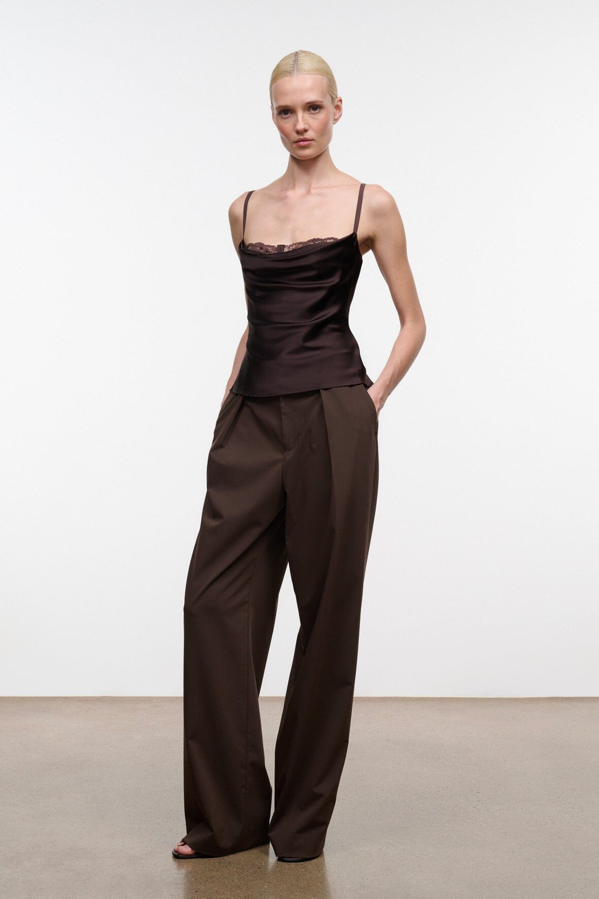 Evangeline Silk Top | Earth — 4