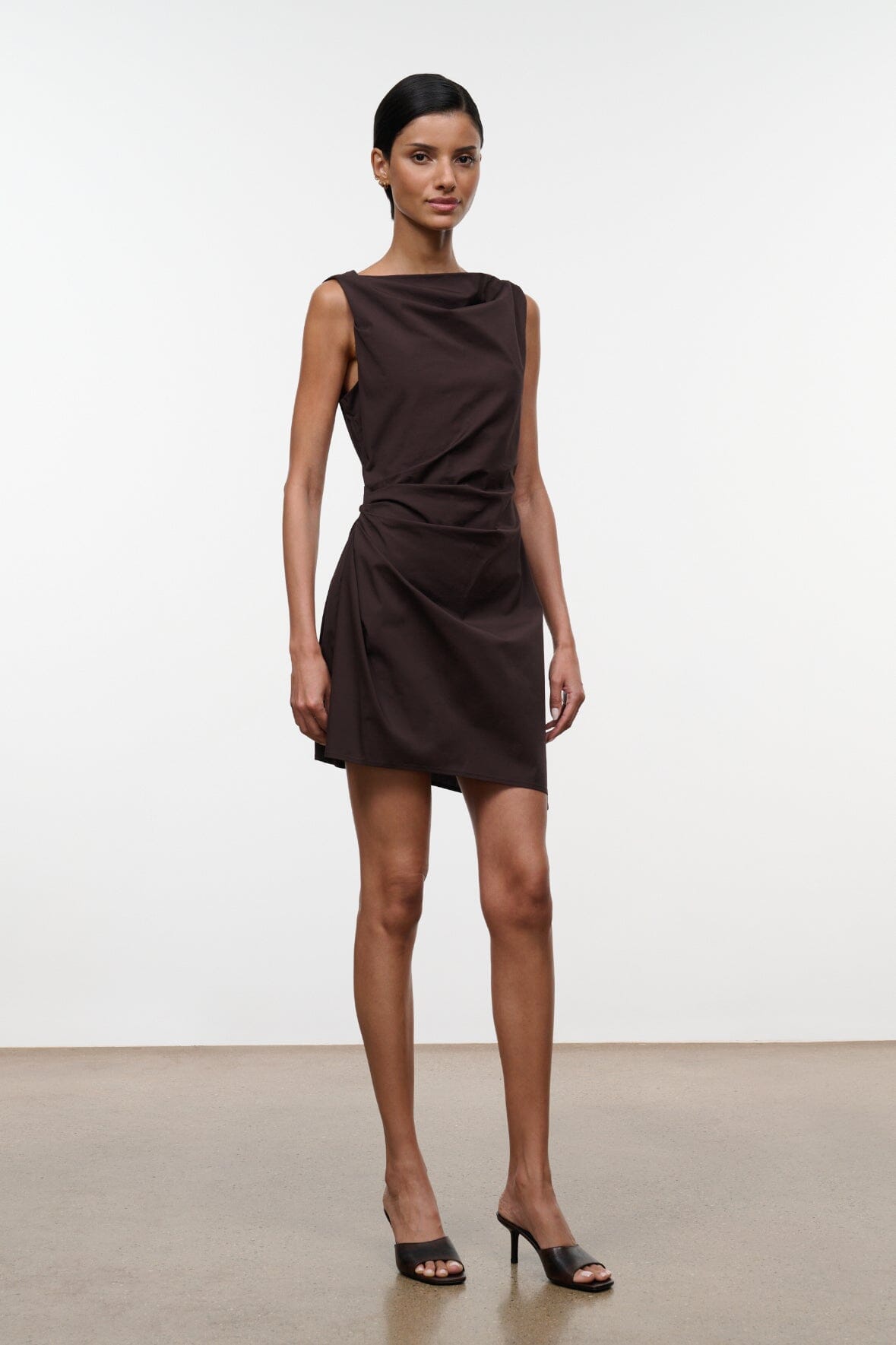 Callie Mini Dress | Earth — 3