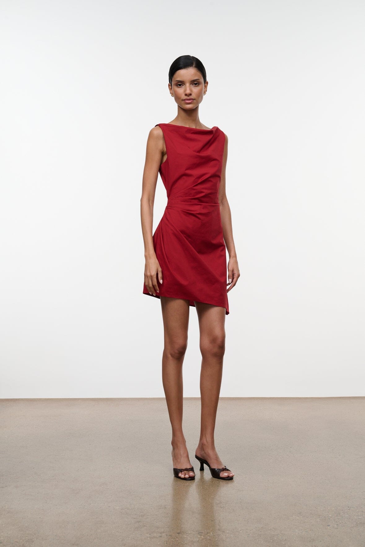 Callie Mini Dress | Rouge — 3