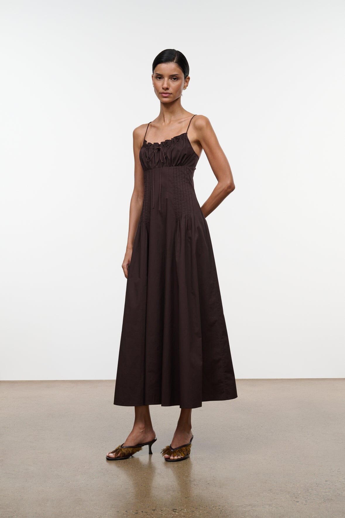 Margi Dress | Earth — 3