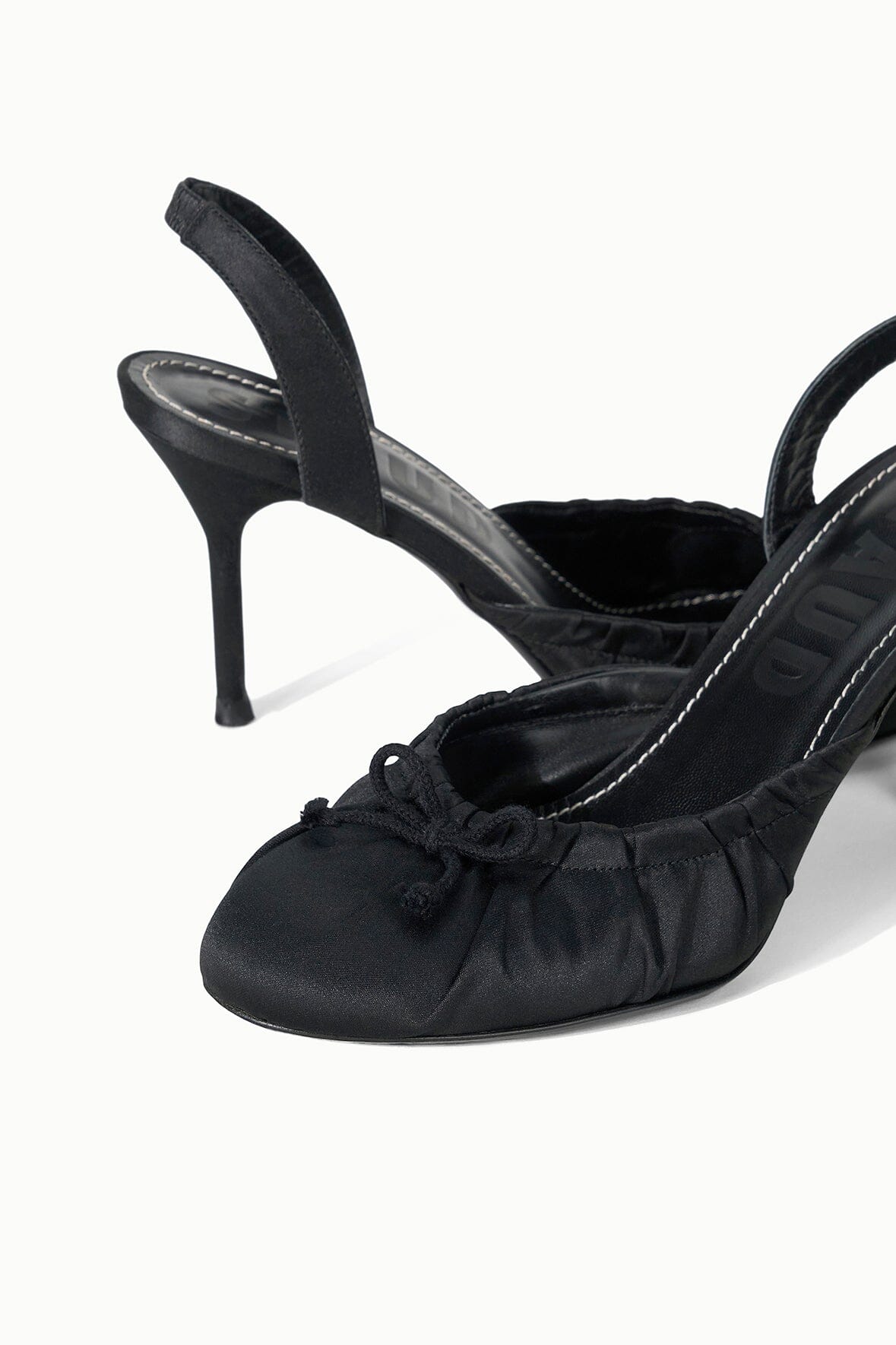 Alba Slingback High Heel | Black — 3