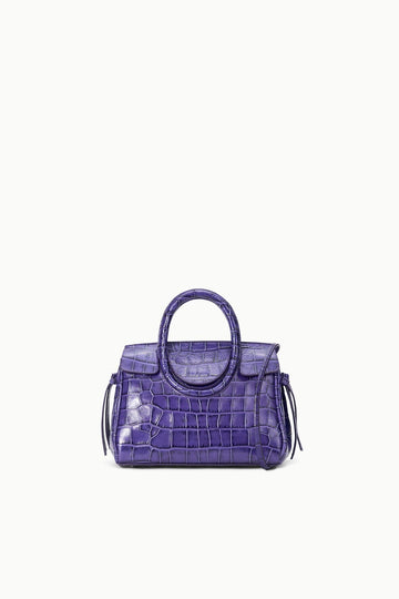 Maude Mini Carryall | Amethyst Croco — 1