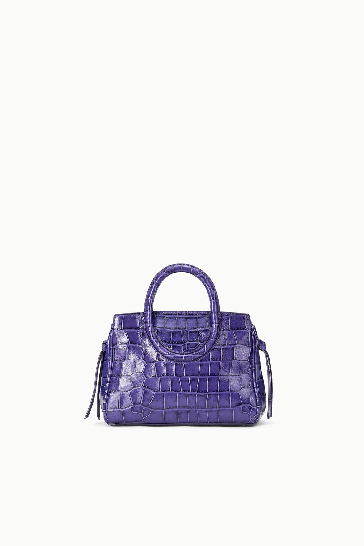 Maude Mini Carryall | Amethyst Croco — 4