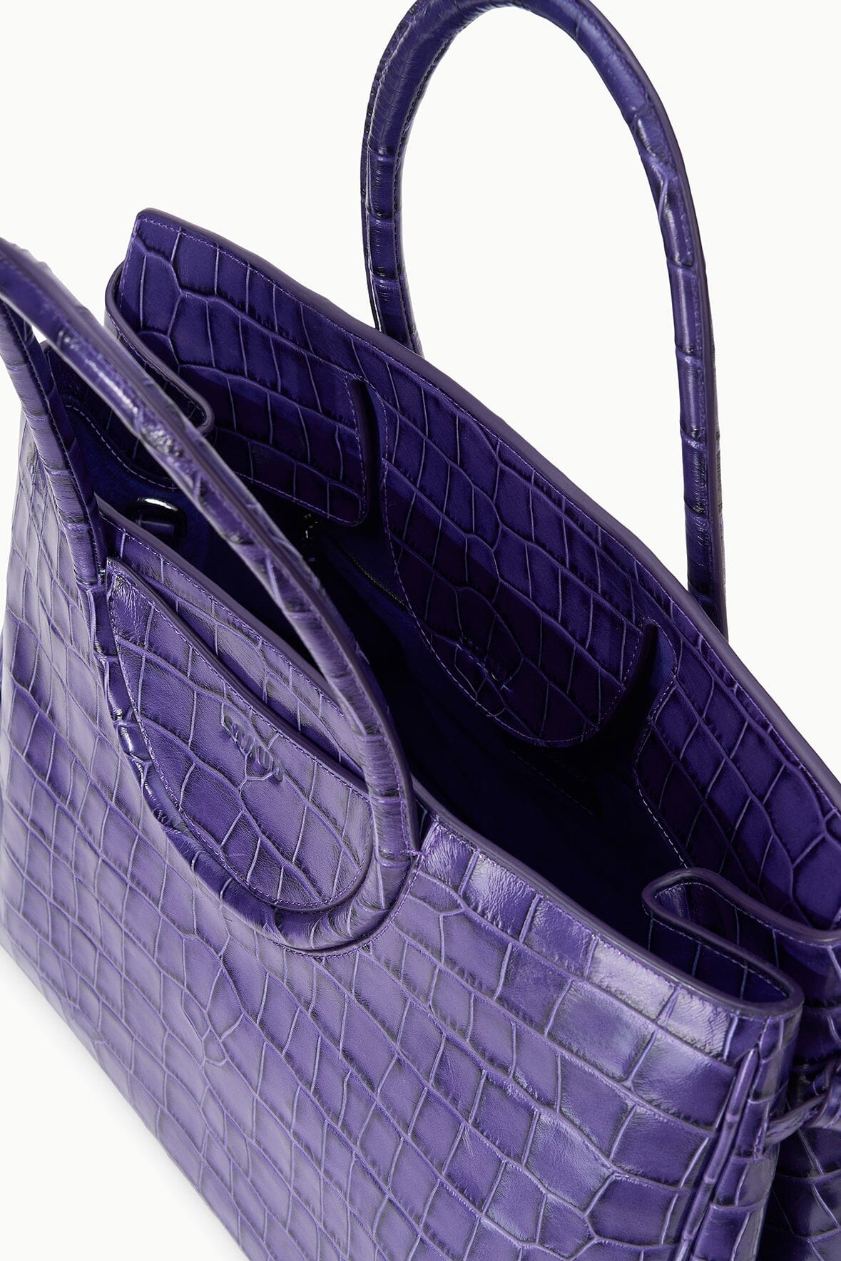 Maude Carryall | Amethyst Croco — 2